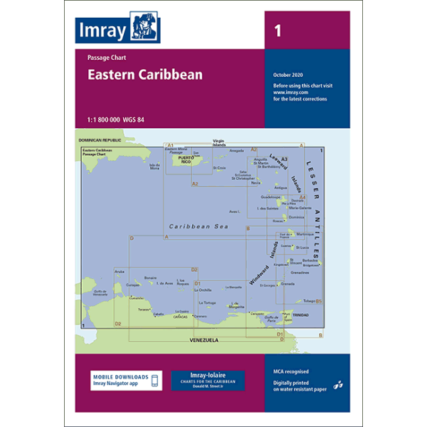 Imray 1 Eastern Caribbean