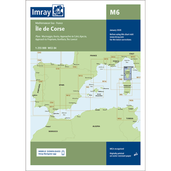 Imray M6 Île de Corse