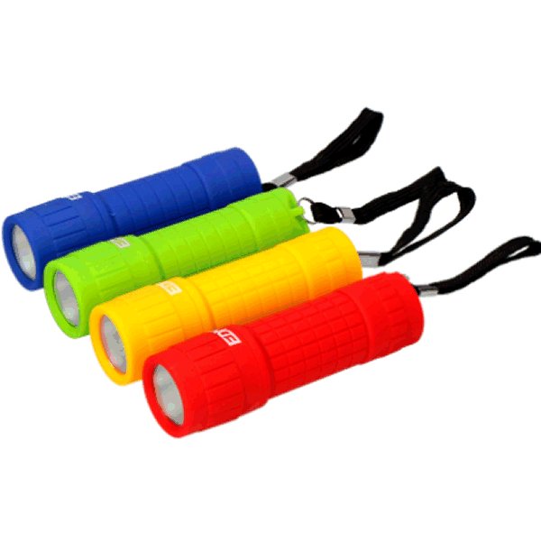 EDM Mini Plastic LED Flashlight