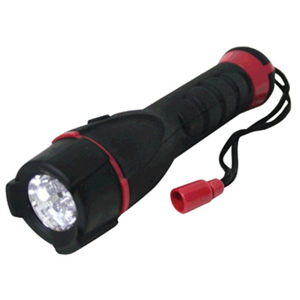 Flashlight 4 LEDs DC 3.0Vlt