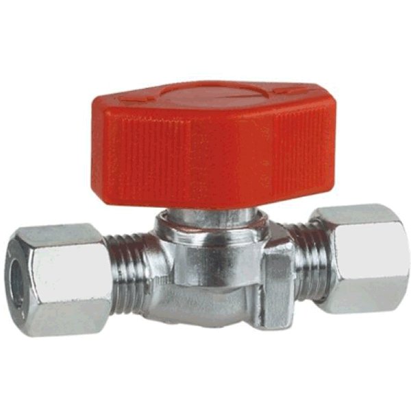 Talamex Brass Gas Tap With 1 Valve