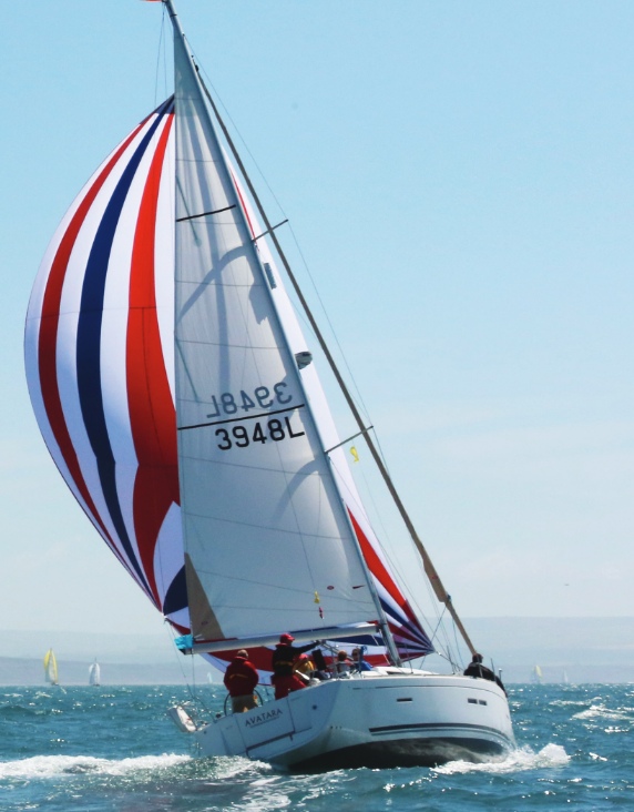 Furling mainsail